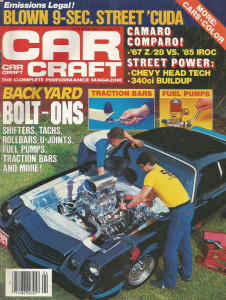 CAR CRAFT 1985 APR - WICKED MOPARS, Z/28 SHOOTOUT